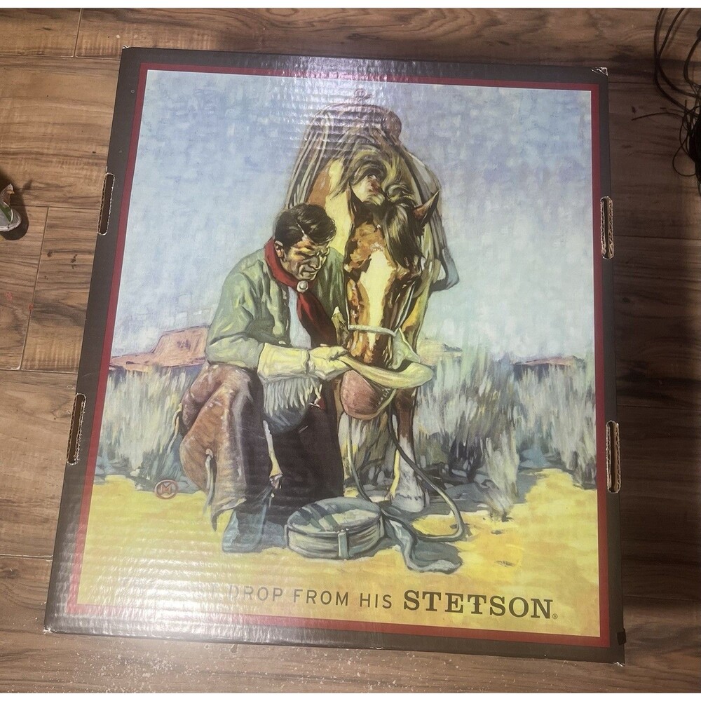 Stetson Hat Box Only Cardboard Barely Used!